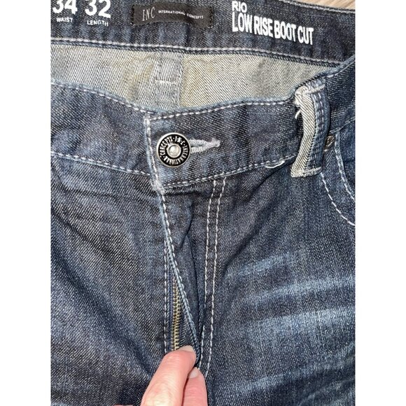 Vintage Men’s Jeans Size 34” 7 For All Mankind & INC. Boot Cut Jeans (2 Pairs) - Picture 15 of 16